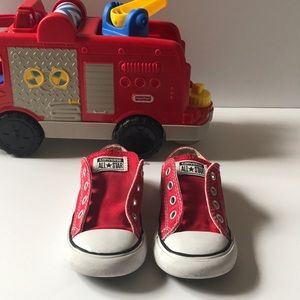 Toddler Boys Red Converse